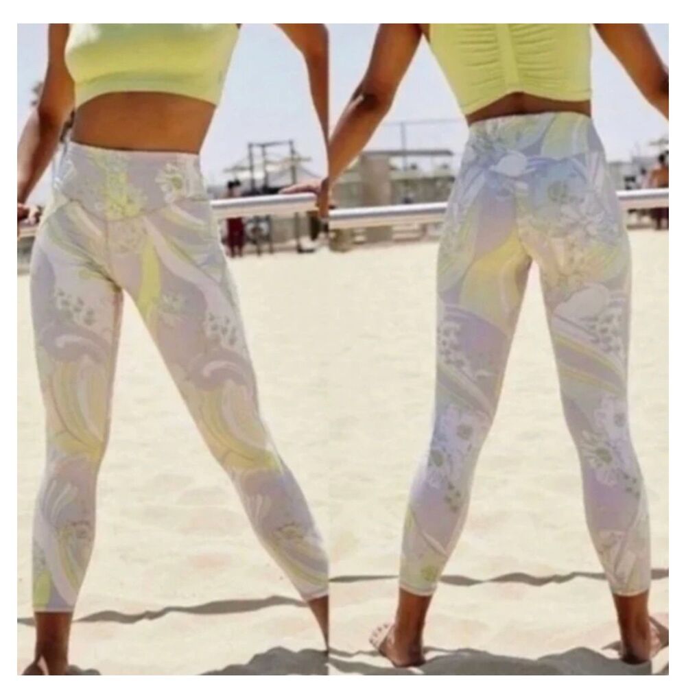 COPY - Free People Movement Wave Crush Lime Leggings size small